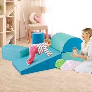 5 Pcs Kids Climb and Crawl Activity Playset by Costway