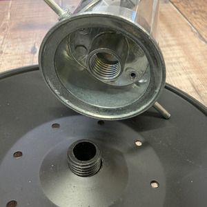 Heavy Duty Aluminium Bird Seed Feeder with 4 Feeding Ports - Silver by Selections