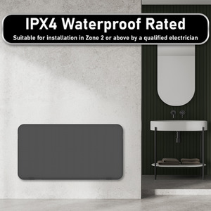 Mica Panel Heater With WiFi and App Control - Grey by Mylek