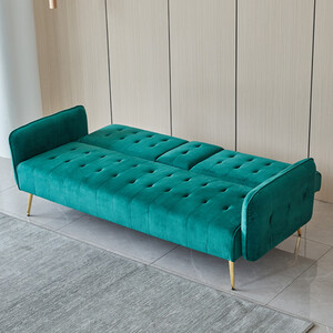 Emerald Green Sofa Bed - Green