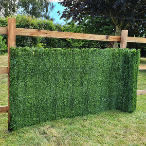 Artificial Conifer Hedge Screening by True Products
