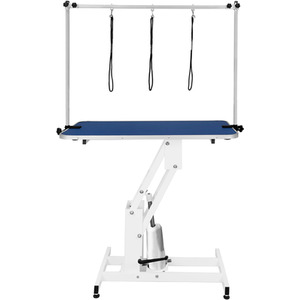 Hydraulic Pet Dog Grooming Tables Height Adjustable - Blue by Monster Shop