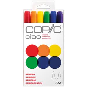 Copic Ciao 6 Piece Set - Primary - Primary by Copic