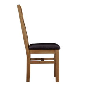 Pair Of Kinsale Arch Back Dining Chairs - Oak by Jonas & James