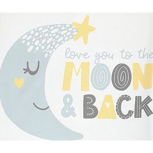 Baby Changing Mat - Love You To The Moon / Love You To The Moon by Babycurls