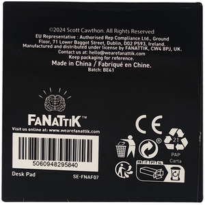 Five Nights at Freddy's Desk Pad Coaster Set - Multi by Five Nights at Freddy's