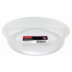 Plastic Replacement Wild Bird Water Dish - 18.5cm - Clear by Redwood