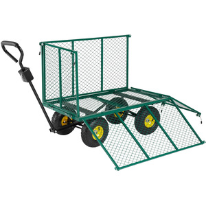 Garden Trolley Large - Green by tectake