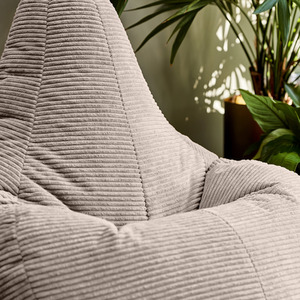 icon Dalton Gaming Bean Bag Chair, Set of 2 - Stone by icon