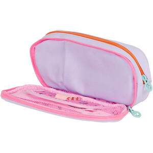 Stripe Compartment Pencil Case