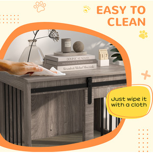 PawHut Dog Crate Furniture with Removable Cushion by PawHut