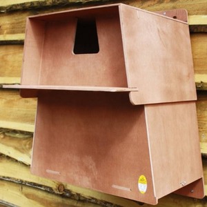 Barn Owl Nest Box - Brown by Nestbox Co
