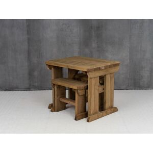 Wooden Picnic Table and Bench Set by Arbor Garden Solutions