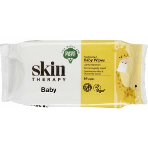 Skin Therapy Fragranced Baby Wipes - White