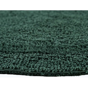 Luxury Reversible Cotton Bath Mat - Green by Homescapes