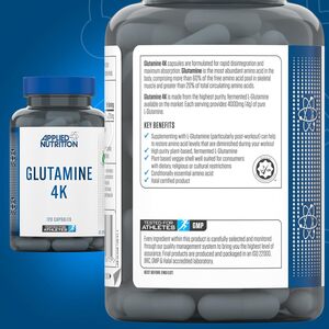 Glutamin 4K Capsules - Blue by Applied Nutrition
