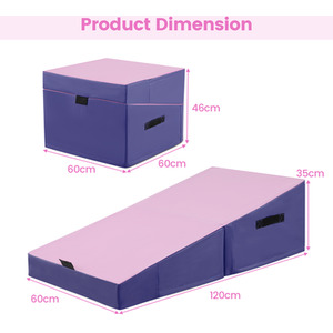 Incline Gymnastics Mat by Costway