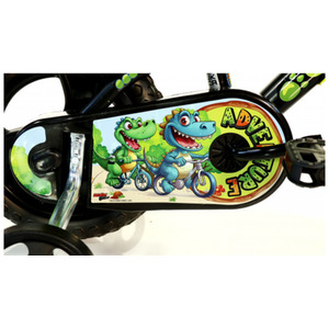 Dino Dinosaur Adventure Kids Bike - Black by Dino