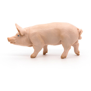PAPO Farmyard Friends Boar Toy Figure - Pink by PAPO