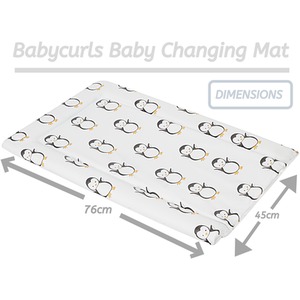 Baby Changing Mat - Penguins / Penguins by Babycurls