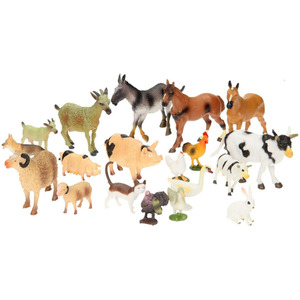 Farm Animal Toy Figures - Multicolour
