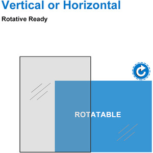 LED Bathroom Mirrors with Socket, Dimmable 3 Colours by AicaBathroom