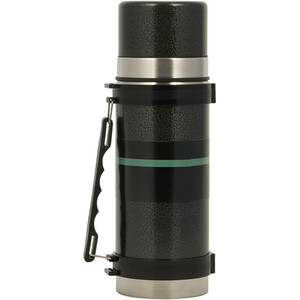 Nitro 2-Cup Hammered Flask - Black by Nitro