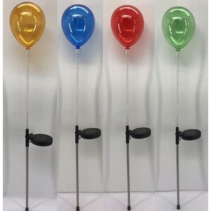 Solar Powered Balloon Stake Light - Multicolour