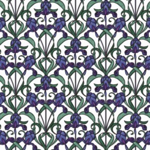 d-c-fix Minster Blue Self-Adhesive Stained Glass Window Film - Purple by d-c-fix