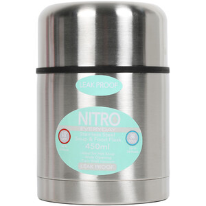 Nitro Soup Vacuum Flask - Silver by Nitro