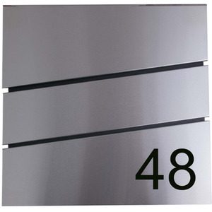 The Statement No1 - 48 by The house nameplate company