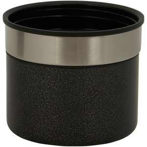 Nitro 2-Cup Hammered Flask - Black by Nitro