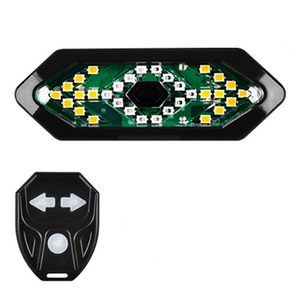 Bicycle Wireless Remote Control Tail Light - red by n/a