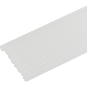 Pack of 8 Reusable Jumbo Plastic Straws - Clear