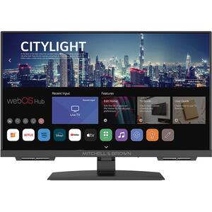 24-inch HD Ready WebOS DVD TV Combo - Black by Mitchell Brown