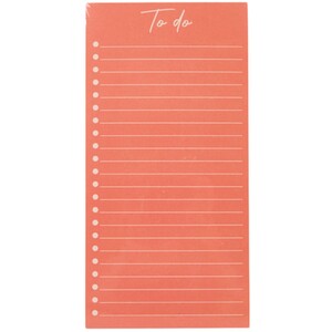 Apricot Crush Magnetic To Do List