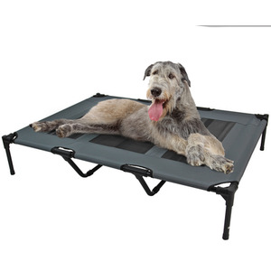 Elevated Dog Bed in Grey - Grey / XL by Actiaspet