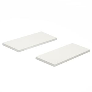 Pack Of Floating Shelves - White by OHS