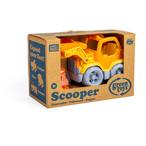 Scooper Truck - Orange and Yellow by Green Toys