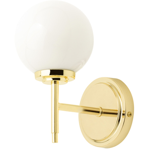 Preston Bathroom Globe Wall Light by Litecraft