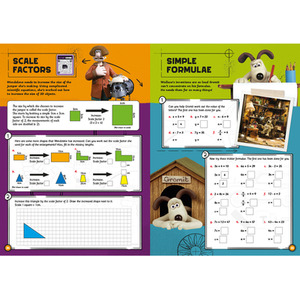 Wallace and Gromit Fun Learning Maths Workbook - WGM