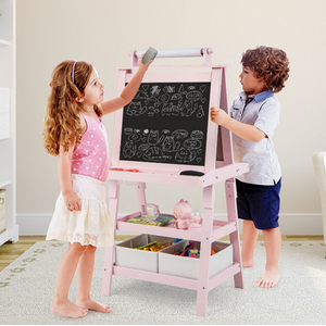 Kids Art Easel by Costway