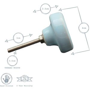 Ceramic Cabinet Knob by Nicola Spring