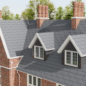 Set of 14 Self-Adhesive Asphalt Roof Shingles by lifeideas