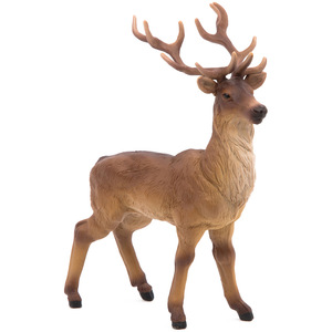 PAPO Wild Animal Kingdom Stag Toy Figure - Black by PAPO
