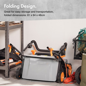 1800W Electric Lawn Scarifier - Grey by VonHaus