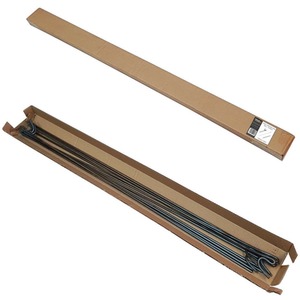 Steel Fencing Road Pins - Pack of 10 - 8mm - Neutral by True Products