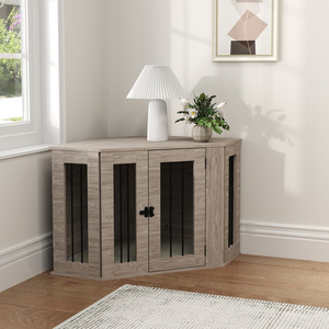 PawHut 2 in 1 Conner Dog Crate Furniture with Cushion by PawHut