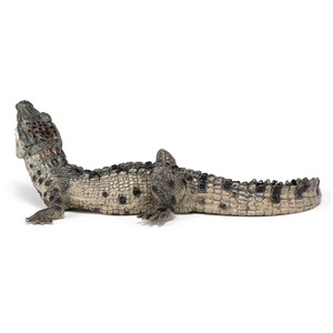 PAPO Wild Animal Kingdom Baby Crocodile Toy Figure - Black by PAPO