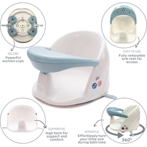 Orbital Rotating Baby Bath Seat suitable from 5 months